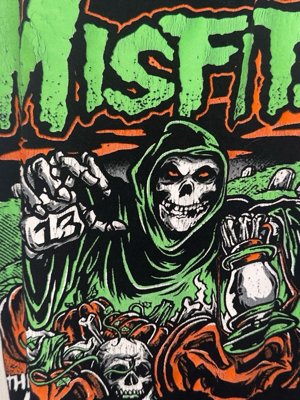 Vintage Misfits The Attack Tank Top Band Size M